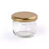 MARKY'S Mini Glass Jars With Tin Lids - 24 pack