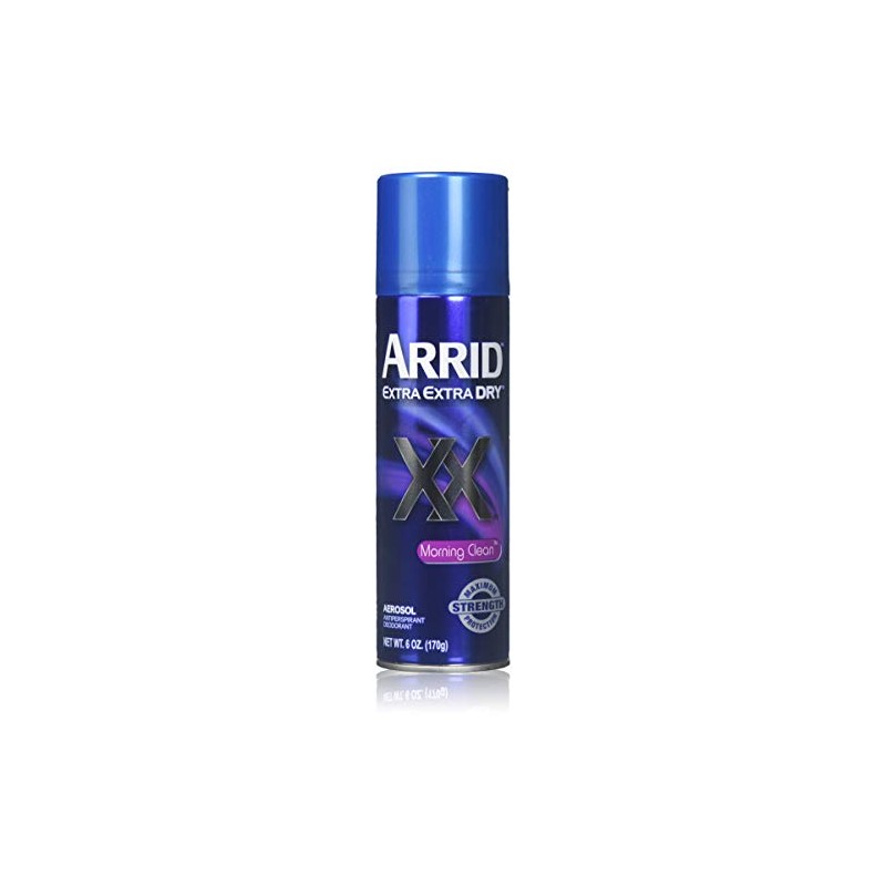 ARRID XX Anti-Perspirant Deodorant Spray, Morning Clean 6 oz (Pack