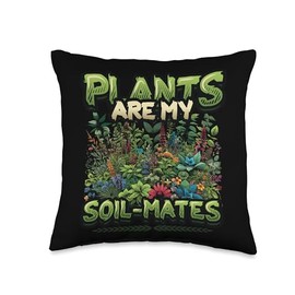 Ethnobotany Plants Soil-Mates Plant Genetics Ethnobotanist Throw Pillow