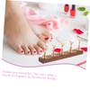 Healeved 1set Nail Holders with Base for Press Nails Practice