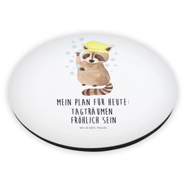 Mr. & Mrs. Panda Round magnet raccoon gift, animal motifs, fridge decoration, fridge magnet, animals, good mood, whiteboard magnet, plan