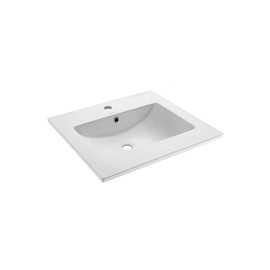 Swiss Madison Drop In Ceramic Well Made Forever Swiss Madison SM-VT324 Vanity Top, Glossy White