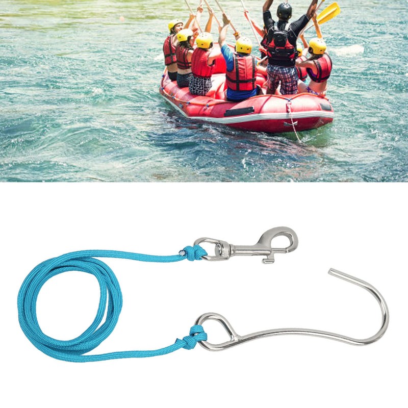 Risegun Diving Reef Hook, Stainless Steel Reef Single Hook with