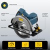 Enventor Circular Saw Corded, 11A Electric Circular Saws 7-1/4-Inch with