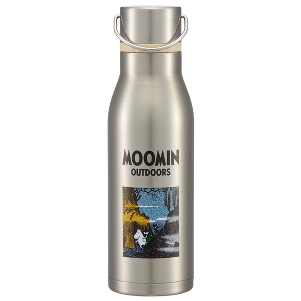 Skater SSW6N-A Sports Bottle, Thermal, Cold Insulation, Stainless Steel Water Bottle, Moomin, Outdoor, 20.3 fl oz (600 ml)