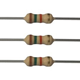 E-Projects 25EP5141K50uk 1.5K Ohm Resistors, 1/4 W, 5% (Pack of 25)
