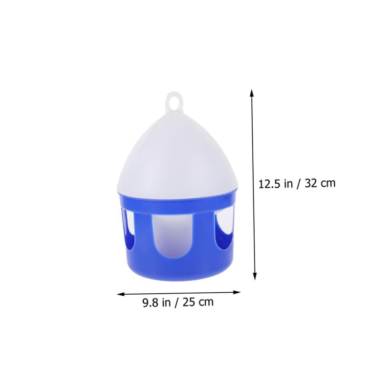 BESPORTBLE 2pcs Portable Bird Water Dispenser Reusable Pigeon Feeder Unique