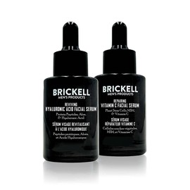 Brickell Men's Products Sérum Antiedad Diario Para Hombre Brickell, De Día Y De Noche, Totalmente Natural Y Orgánico, Sin Perfume.