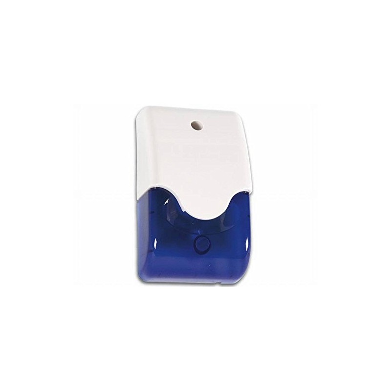 Velleman SV/PSL3B Siren (110Db) + Strobe - Blue Lens +