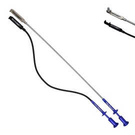 TITE-REACH Flexible Extension Clamp Combo Pack – Retro-Flex (Memory-Flex) & Flash-Flex (Spring-Back) Mini Vise Tools, 24" Nut & Bolt Holders for Tight Space Retrieval