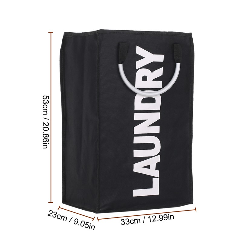 Practical Foldable Laundry Bag Washing Dirty Clothes Laundry Basket Storage