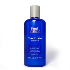 Tend Skin Solution for Unsightly Razor Bumps, Ingrown Hair and Razor Burns, Post Shaving and Waxing Toner for Men and Women, Made in USA, 4 Oz
