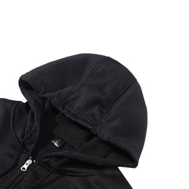 Kpop Love Yourself Hoodie Jacket Jungkook Suga Jimin V RM JHope Jin World Tour Zippered Sweatershirt Jacket Black