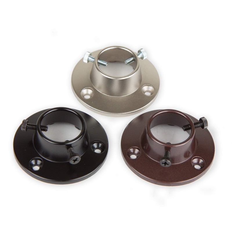 RUDI 1" Adjustable 66-115 inch Room Divider Rod with Socket