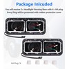 YUWUTF Headlight Housing Base with Wire Harness Compatible with Kenworth