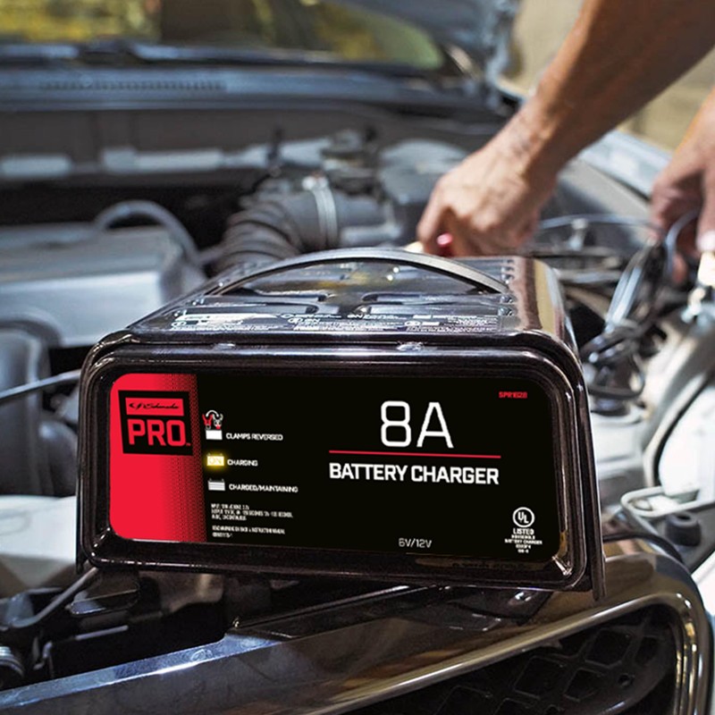 Schumacher Electric Battery Charger and Maintainer, SPR1628, 3-in-1, Fully Automatic,