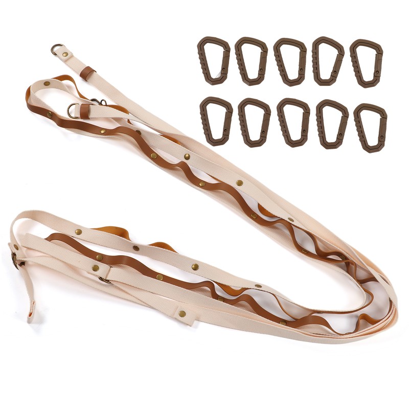 Campsite Storage Strap Clothesline Outdoor Hanging Lanyard Organizer Rope with