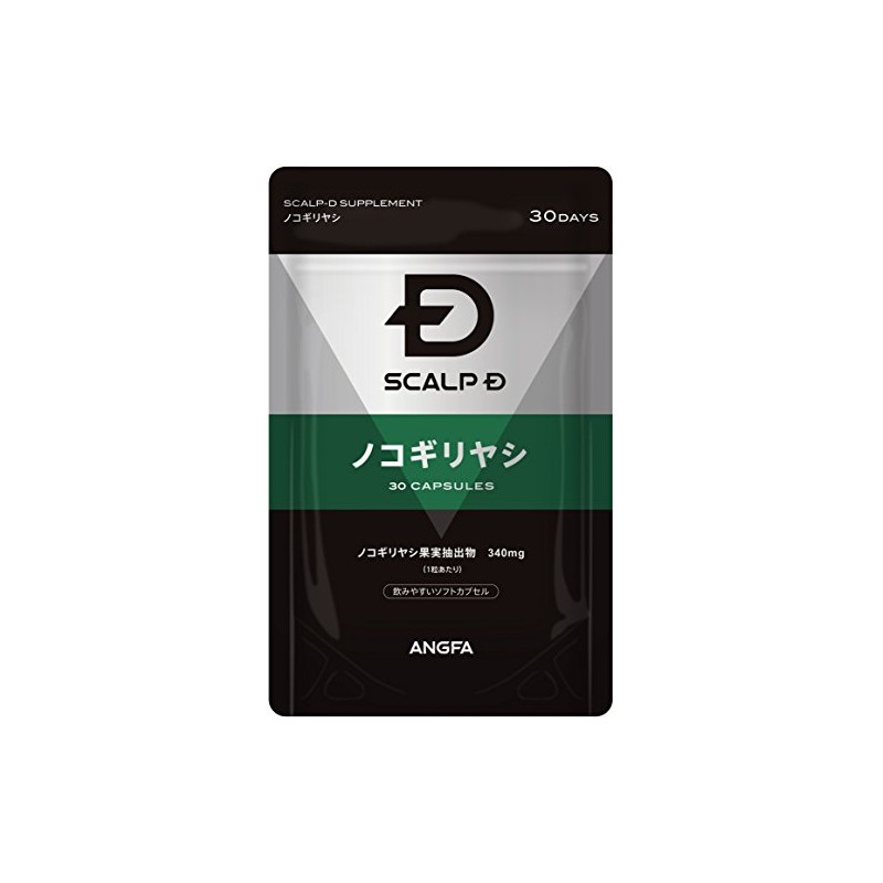 ANGFA Scalp D Supplement, Saw, 30 Tablets (Approx. 30 Day