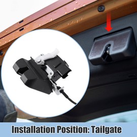 X AUTOHAUX 81230-D9100 Power Tailgate Lift Gate Latch Assembly Rear Trunk Lock Actuator Motor for Kia Sportage 2017-2022