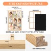 MOUDAMION 4x6 Oak Wood Picture Frames Collage Wall Decor Natural