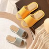 AioTio Cosy Linen Indoor Slippers - Breathable and Comfortable Slippers,