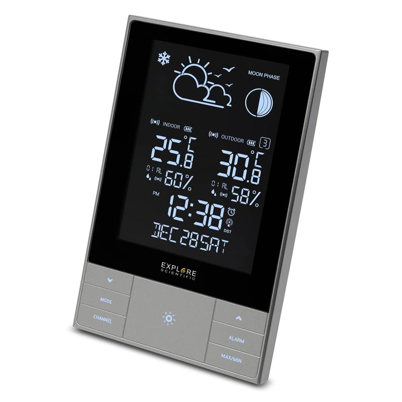 Bresser Modern Touch Key Vertical Weather Station