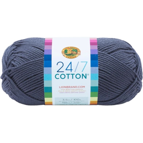 Does not apply Lightweight 24/7 Cotton Yarn for Knitting, Crocheting,