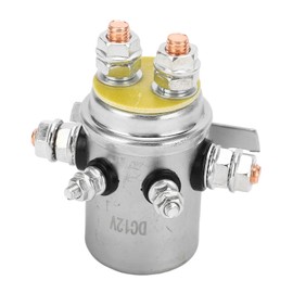 DC 12V Winch Relay 600A Starter Magnetic Relay Waterproof Starter Relay Accessory with High Starting Power for Off-Road Vehicles ATV