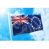 DMSE Cook Islands Flag 3X5Ft Foot 100% Polyester 100D Flag