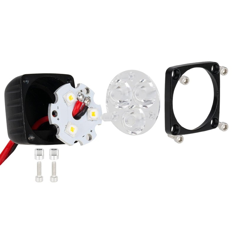 Super Bright LED Lights Headlight Spotlight for 1/10 1/8 RC