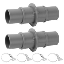 GDW Pool Hose Adapter Connector Coupling 1.25 or 1.5 inch Pool Hose Connector Coupling for Swimming ，Cleaners or Filter Pump Hoses - 2 Pack
