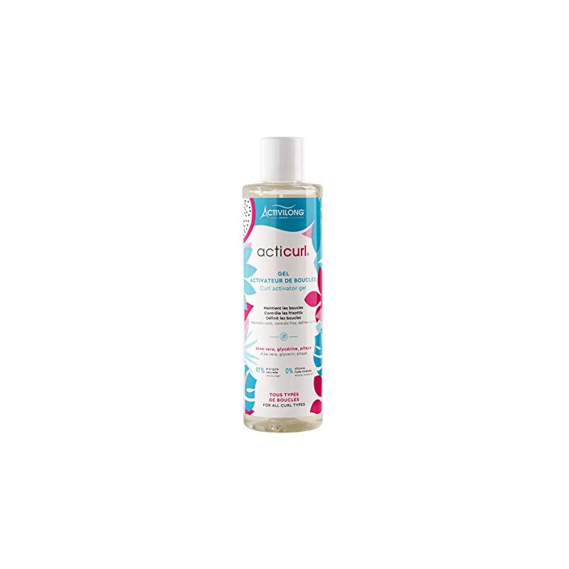 Activilong Acticurl Curl Activator Gel Aloe Vera Glycerin Pitaya 260