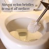 GOBAM Bamboo Toilet Bowl Cleaner with Holder for All Toilet