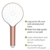 WENKO Automatic Cleaning Shower Head, Anti-limescale Round Universal Hand Shower