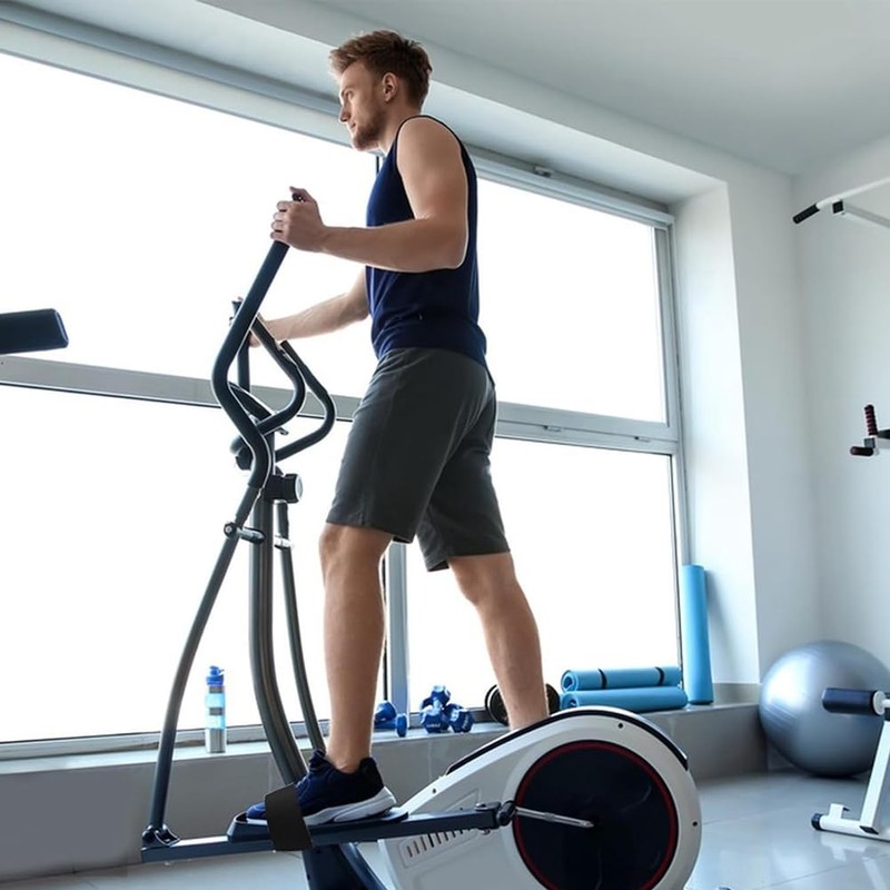 Daiilg 6pcs Adjustable Pedal Straps for Ellipse Leg Exerciser Machine,