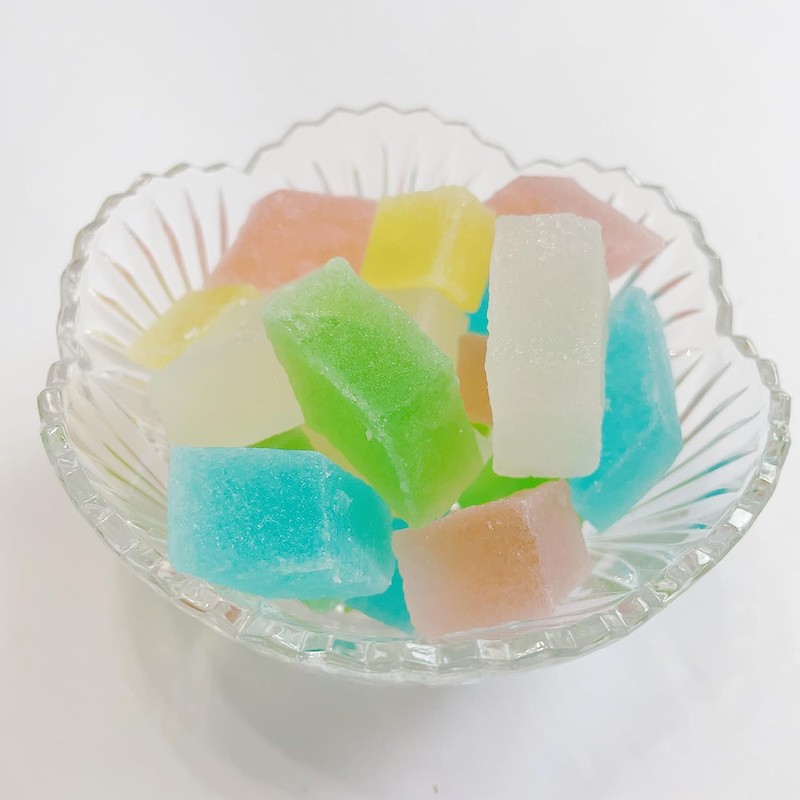 Tsuyama Seikashi Kirara Amber Sugar 100g×1 Bag PSJBOX Agar Jelly