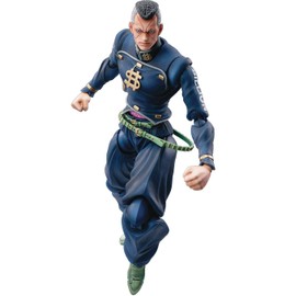 Super Action Statue JoJo's Bizarre Adventure Part 4 "Nipponmura Barely Tai Nijimura", Approx. 5.9 inches (150 mm), PVC & ABS & Nylon, Painted Action Figure