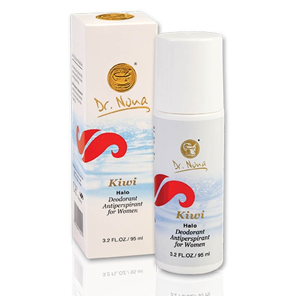 Dr. Nona Deodorant Bio Organic Dead Sea Mineral Antiperspirant Kiwi for Woman Roll On