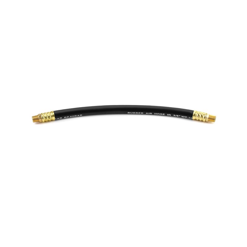 QWORK Air Compressor Hose, 3/8" X 13" Air Hose, 300