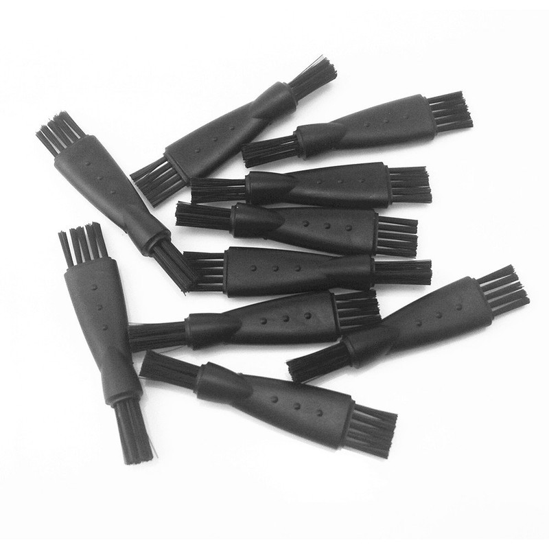 yueton 10pcs Replacement Double Ended Electric Shaver Razor Cleaning Brushes
