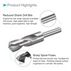 CoCud Shrink Drill Bit 25mm Cutting Edge 12.7mm Shank High