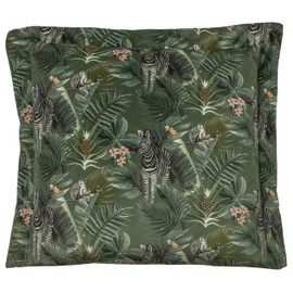 Evans Lichfield Manyara Cushion Cover, Zebra, 50 x 50cm