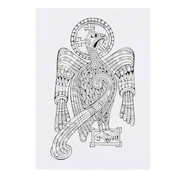 'Celtic Eagle' Temporary Tattoo - Water Resistant, Skin-Safe, Non-Toxic Transfer (TO00074619)