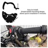 GIONAR Motorcycle Cruise Control Kits, Black Lock Assist Clamp, Rustproof