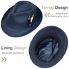FADACHY Fedora Hats for Men & Women Short Brim Felt