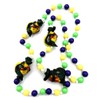 Generic Alligator Chef Mardi Gras Bead Necklace Gator Louisiana