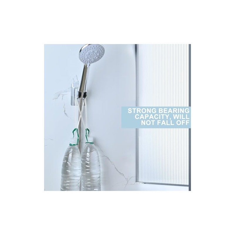 Shower Head Holder, Strong Adhesive and Waterproof Shower Head Holder