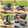 Dawn Deer Portable Cassette Stove With Delicate Storage Bag, Foldable