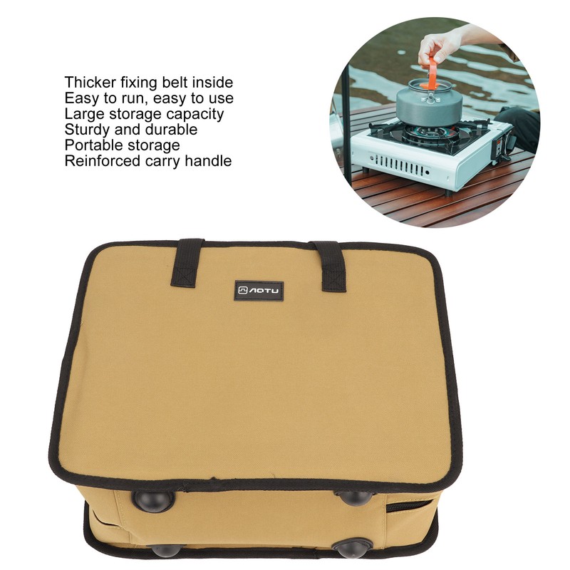 Camp Stove Carry Case Portable 600D Oxford Cloth Wear Resistant