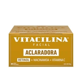 Crema Facial Vitacilina Aclaradora Día, Noche con Retinol 100 g
